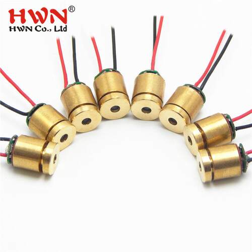 厂家供应520nm绿色点状激光头 绿光十字线激光 20mw可调激光器