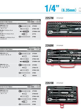 日本KOKEN山下工业Z-EAL扳手套筒3300MZ RS3300MZ/8 12  RS3X00MZ