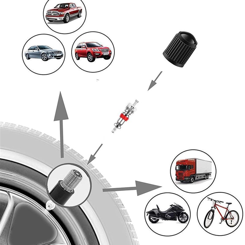 气门芯拆卸扳手 轮胎拆卸安装工具套装 TR412气门嘴更换工具