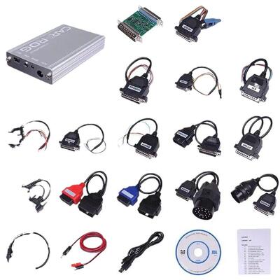 全套CARPROG FULL V10.93 完整版汽车ECU编程仪 with 21 Adapters