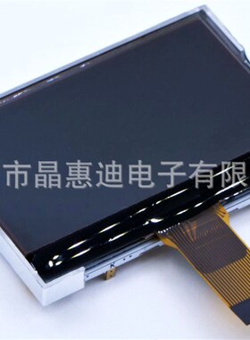 16096/液晶屏/COG/并口/2.2寸/FSTN/负显/LCD/点阵/黑底白字/名显