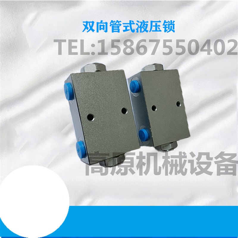 VBPDE 3/8L M22*15双向液压锁 M22*15液压锁 M22*15平衡阀