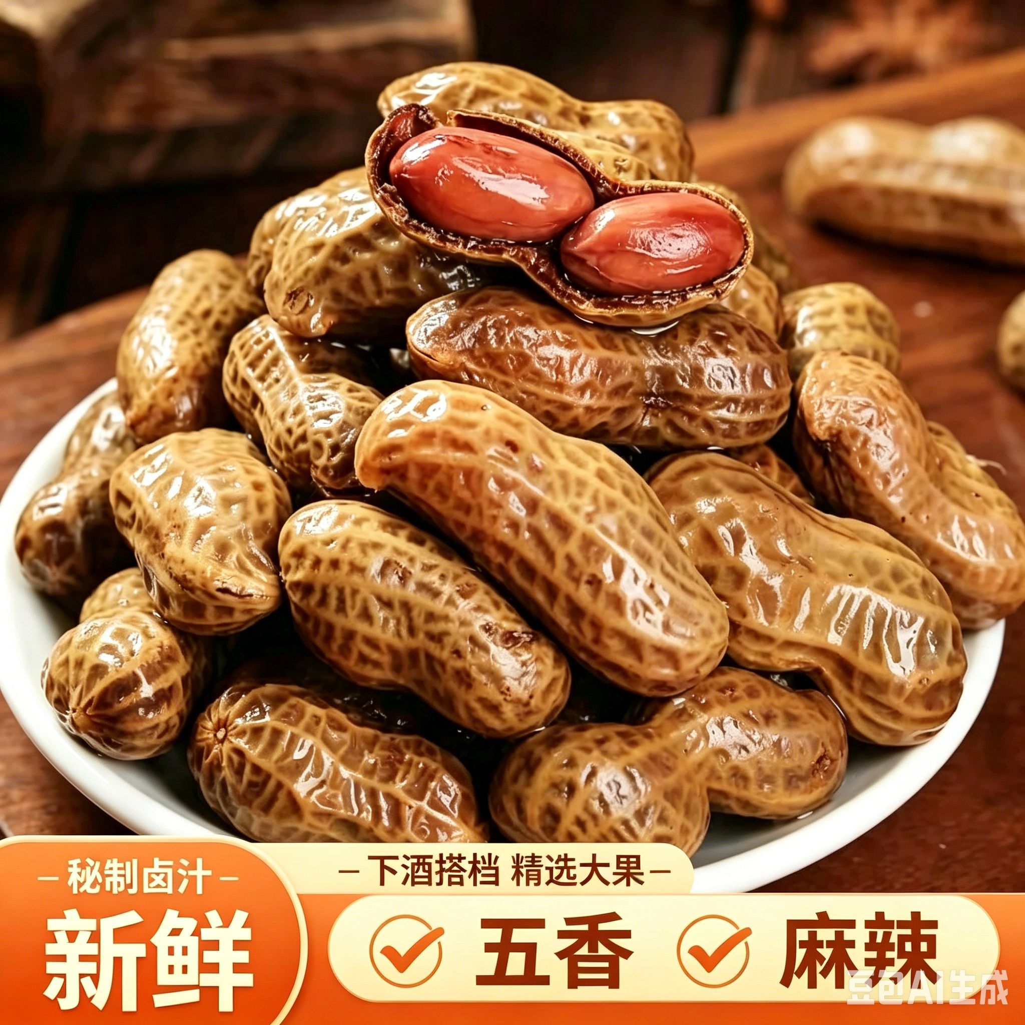 --秘制正宗五香花生--