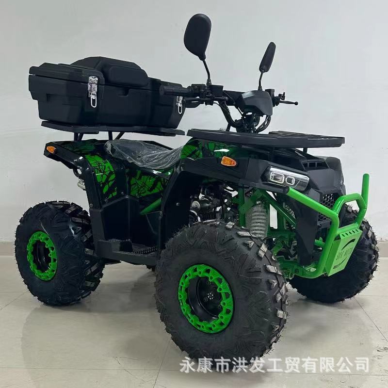 ATV全地形车四轮沙滩摩托车汽油成人儿童可以骑卡丁车爬坡越野