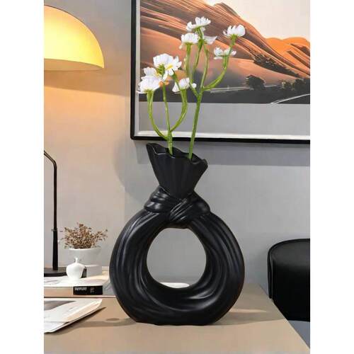 2025跨境新款 Home Decor Accents Accessories 结形花瓶四季皆宜