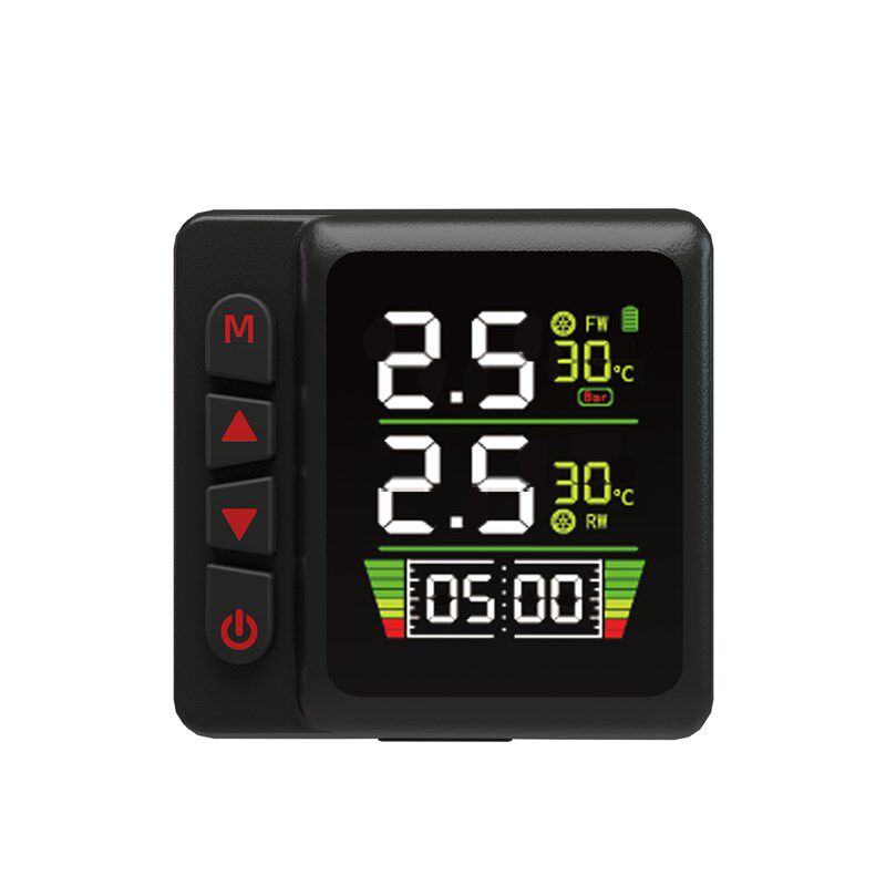 摩托车机车电动车压弯角度外置胎压监测器新款液晶显示仪表