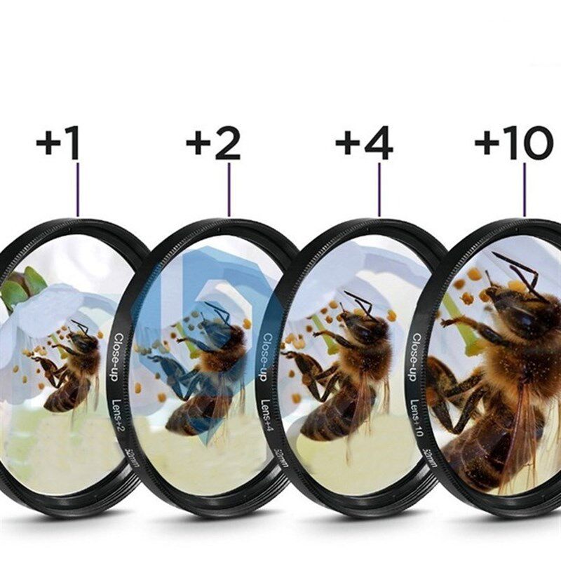 单反相机49-82mm kit滤镜套装 13IN1 近摄1/2/4/10+UV+CPL+FLD