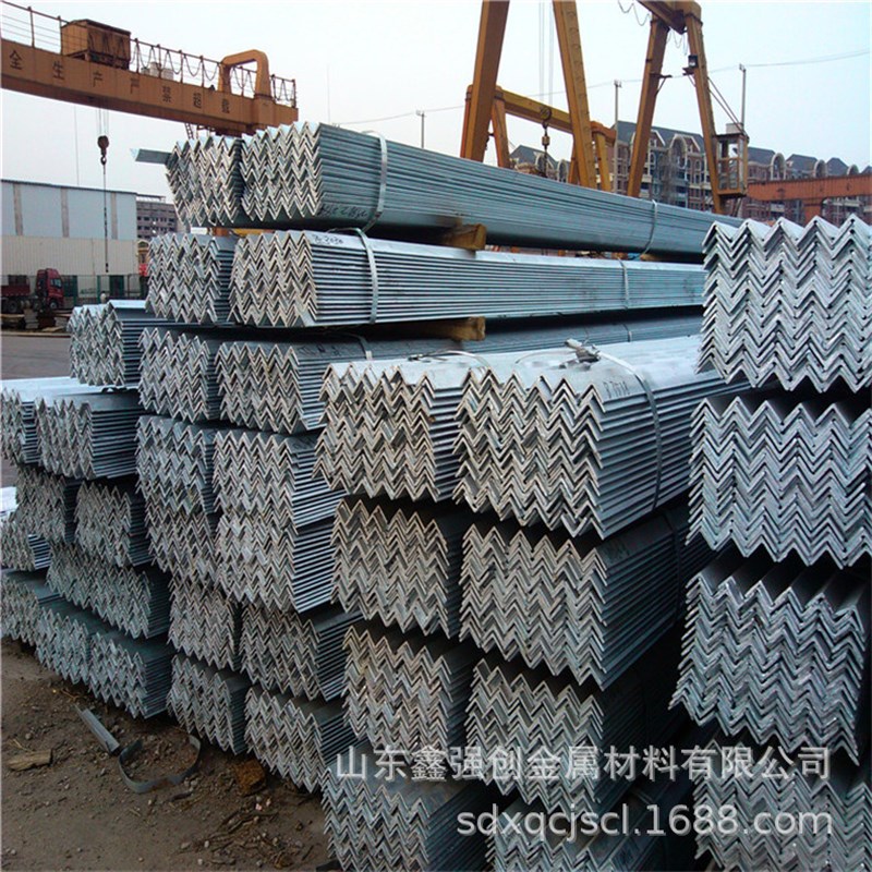 直供 热镀锌角钢不等边角钢 热轧镀锌不等边角钢切割角钢型材