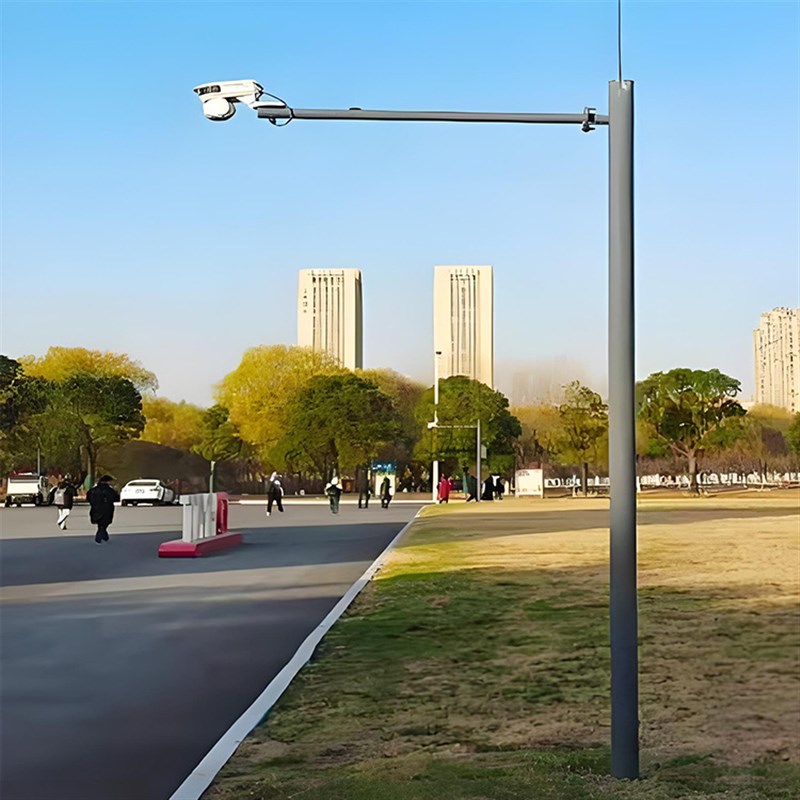 2.5米/3米/3.5米/4米/道理卡口监控立杆 不锈钢户外防水监控杆