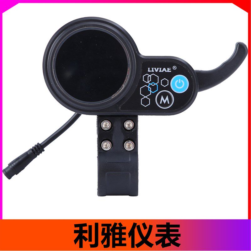 36V48VLIVIAE常利雅调速仪表电动滑板车调速器加速器彩屏仪表线速