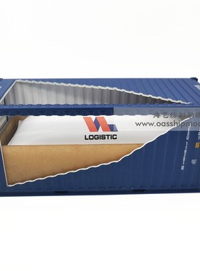 20GP LOGISTIC液袋集装箱模型logo定做液袋货柜模型海艺坊船模工