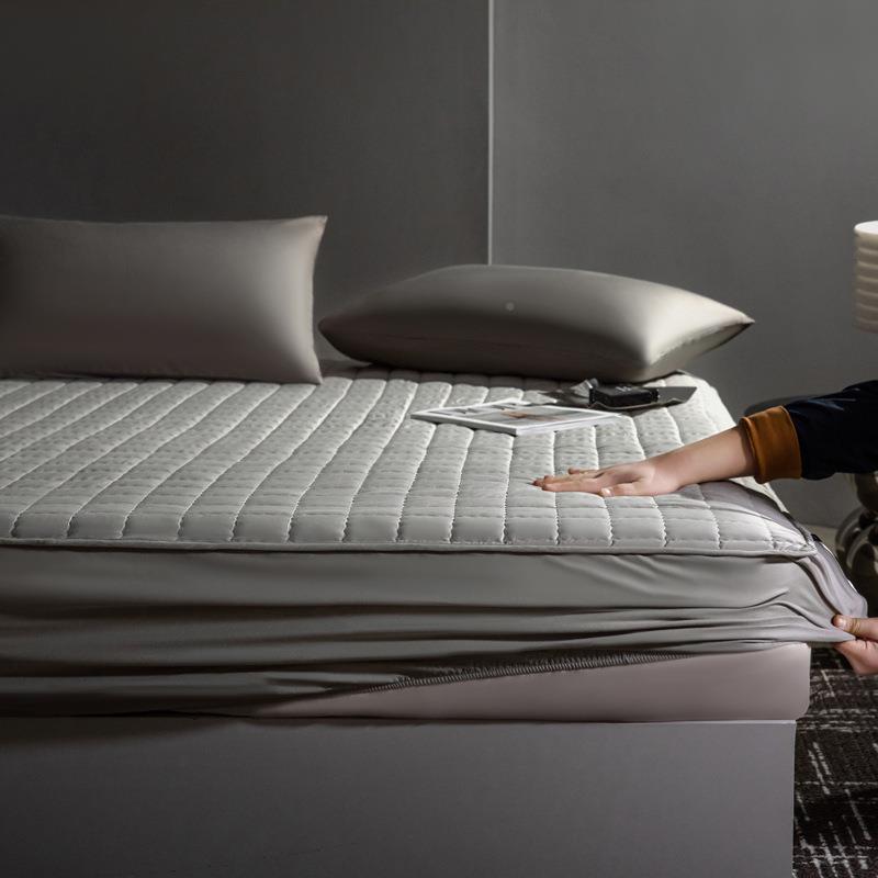 025新款2全棉防水隔保SWSW床尿床笠床罩纯棉夹棉绗缝单件母婴垫护