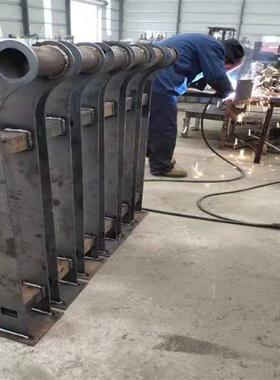 桥护栏厂柱家直销Q23梁5加厚钢板桥梁防撞栏立RVA防护撞桥梁立柱