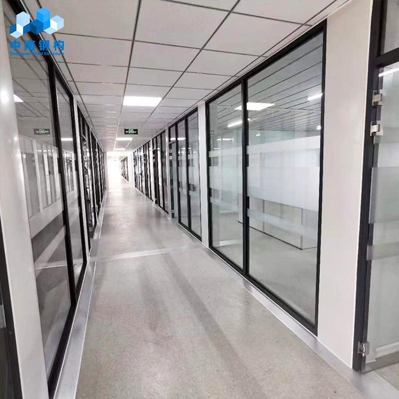 可户外玻璃幕墙拼装集活装箱活动房动别墅办公室移动zn9823集成房