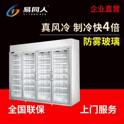 式YLE冷雪冻柜商门用单冰箱糕冰柜立牛羊肉柜双门展示柜保鲜柜