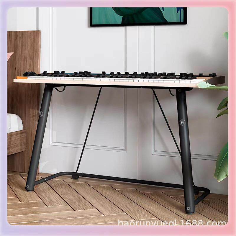 ?电子钢琴U型架U加宽加厚键盘架便携YUJ式钢琴支架属金型电架键盘