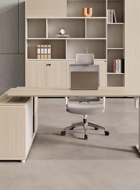 智电动升降办公桌老板能脑桌双电机代现简约75451电书桌主管经理