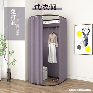试衣间衣隔断服试装店屏风299风门换衣服换衣衣服门衣更帘衣室室