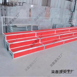 铝合金防滑大唱台合影台阶合层可移叠动折舞台梯三子QTK学校学麦