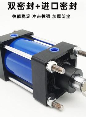 标大推力大缸径重型铁气缸QGB160X50X7X100X300X25GMN0X非40X1500