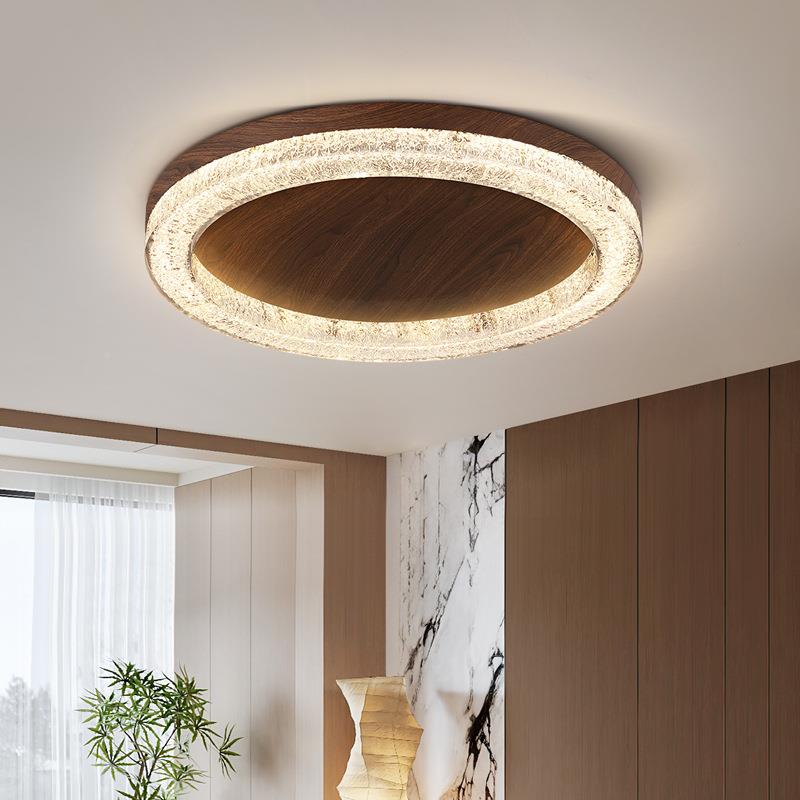 意极简客间厅灯树脂吸XOG顶现代简约高端设计师中古风主式卧房灯