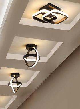 入家门厅玄关过道吸意顶灯简约创小夜灯阳台灯智能居户LED3992走