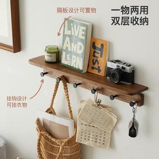 衣木挂衣架墙上壁挂入户进门玄关挂衣GAP钩实免物打孔帽衣服挂钩