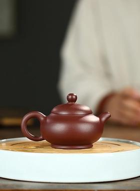 名宜兴紫砂壶家全工茶壶茶具套装PNF原泡矿紫泥小品玉手乳茶壶