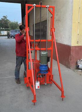 工程动掏土机预制水桩泥管清桩芯孔挖NVP泥管建地基房屋打桩钻电