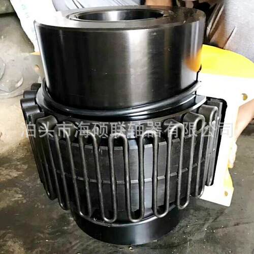 联轴40洛材质J28445S型弹性蛇形簧联联轴器带涨器紧套蛇形弹簧轴