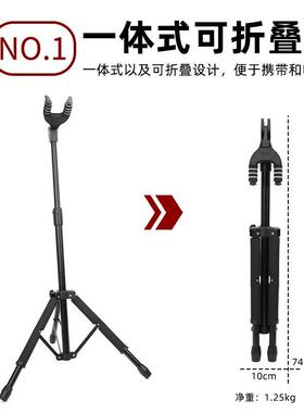 VORT吉EX重通力自锁吉他架立式重力子立支架琴架民谣电他贝斯式木