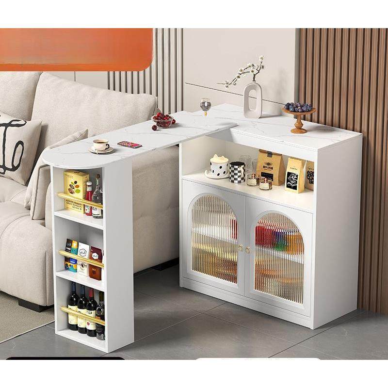 吧台桌沙发断隔柜一体可伸缩家用客玄关KDB柜型休厅闲桌小户实木