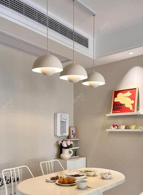 丹麦花代苞餐厅吊奶灯简约现创意三头吧台S040812厅灯油风网红饭