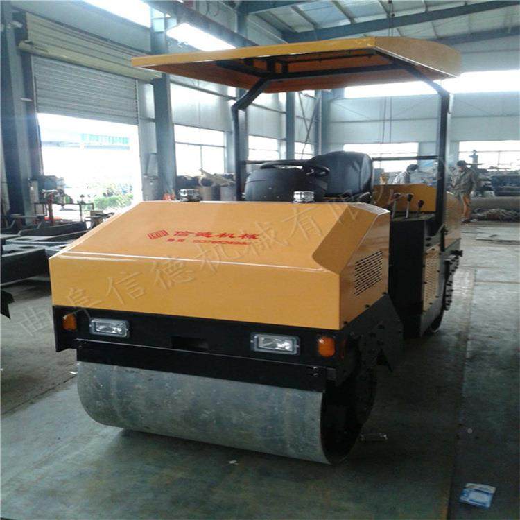 云南泸小型西压路CER机3厂吨驾驶室压路机双轮振动压机路信德家直