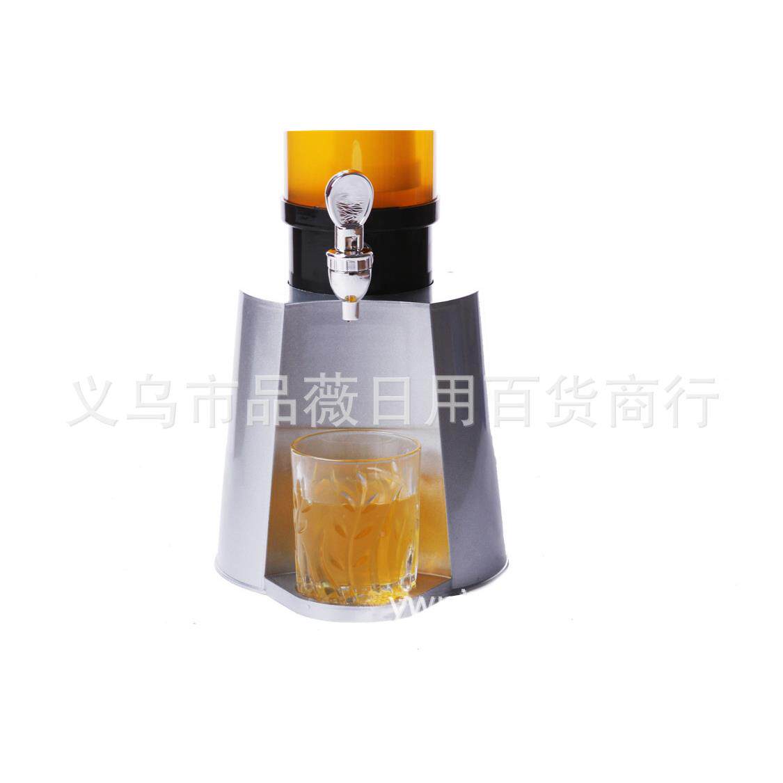 啤创意新3L直筒口酒机可加款冰冷饮58312酒炮酒塔酒柱2L喇叭大排