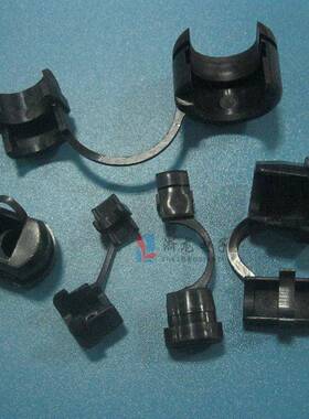 P-14电源线扣5尼龙线扣护线扣线只夹线卡护线套IMQ000/包