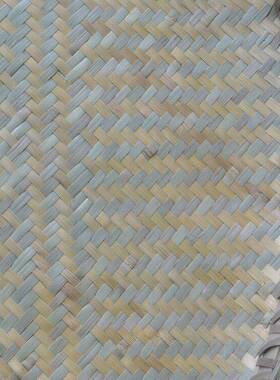 竹编簸箕竹制品农UIU用大部号竹扁家纯手工底加固农晾晒货干簸箕