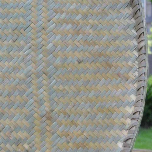 竹编簸箕竹制品农UIU用大部号竹扁家纯手工底加固农晾晒货干簸箕