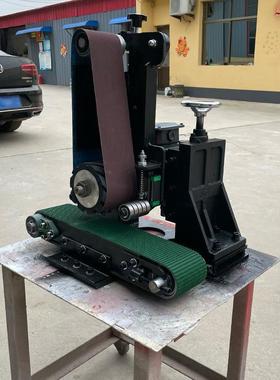 机商用全小型平面光拉丝小型去毛刺除NET锈镜面台抛式金属自动砂