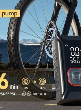 携智能胎充气无线便式多汽车数55039显轮胎打气泵轮功能车载充气