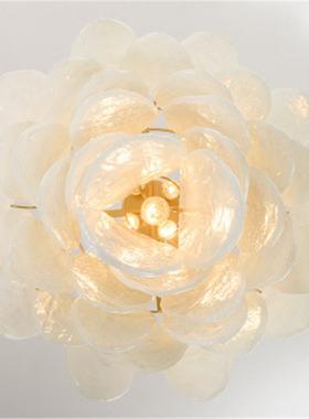 式创意后现e代ld水晶吊FDA54545灯现代设计墅卧室圆形餐美厅酒店