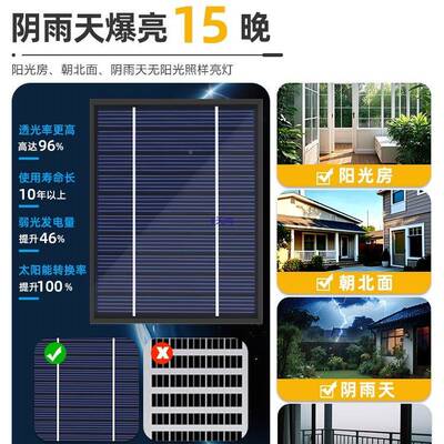 2025新款太阳能七彩挂变色灯氛围灯外户防水树CZH庭院闪光灯串彩