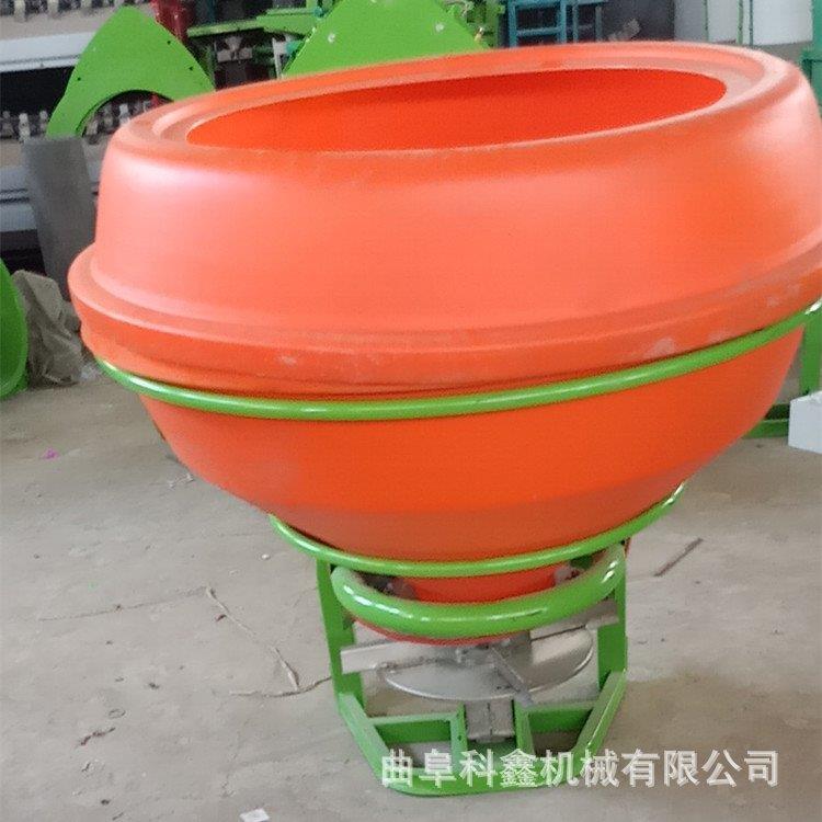 科鑫牌大容施量圆塑料桶肥置机大棚果撒园颗GWJ粒肥甩肥机四轮后