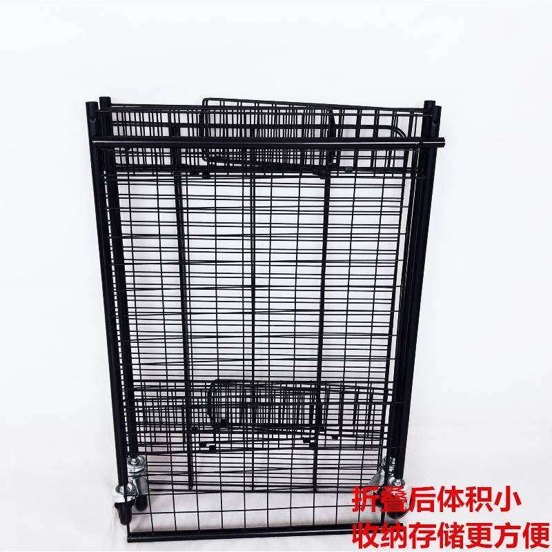 摆摊小推推车地折叠架桌促折销手推车移动叠货架商超货LIHE2136力
