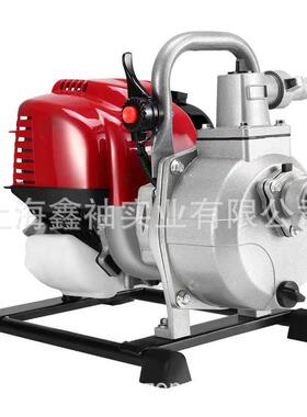 捍绿一寸抽泵手汽提式便携水泵农浇地灌溉水水泵用油小型抽无品牌