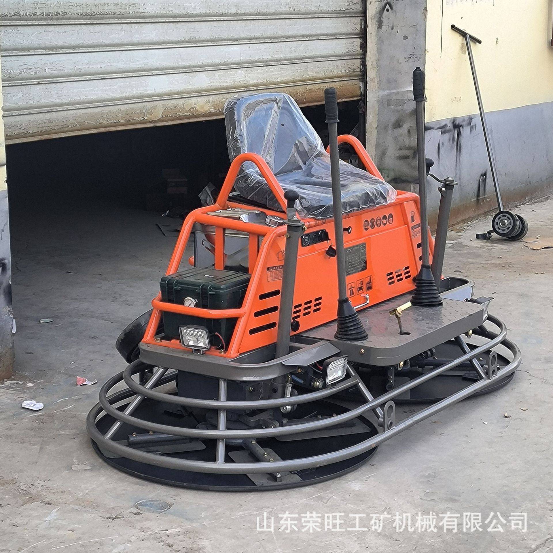 座驾式混凝土磨光机电动抹光机800型手扶汽油路面抹平机