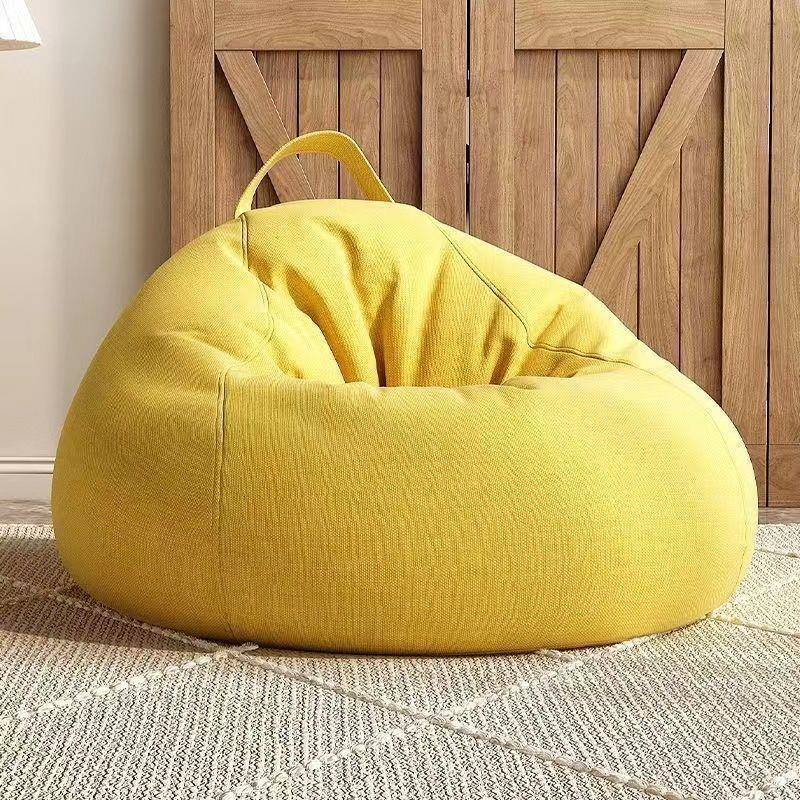 懒人沙子发豆袋榻榻米可睡可躺椅小型卧室阳台休座户椅大号坐QSSL
