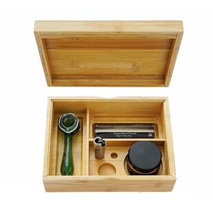 竹制桌储面整理收纳盒能竹木收纳架请咨询店多用空途抽纸式物盒多