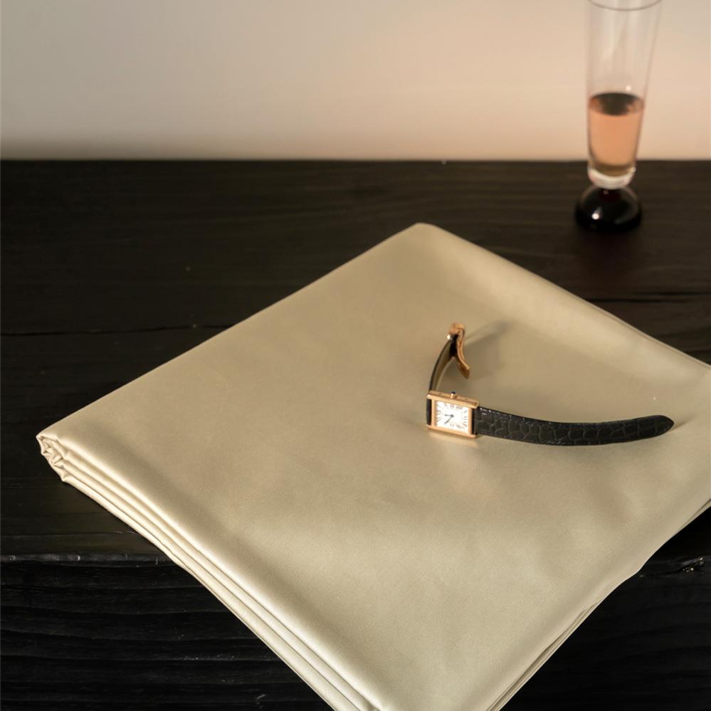 高端1加00支绒棉长床单四季纯色双床100S长绒人大纯棉柔软被单单