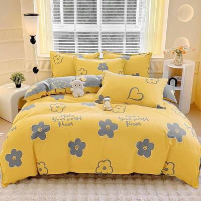 100纯棉被套单件2全棉单DW003-1.人x1.5双人15000x230被罩1840x22